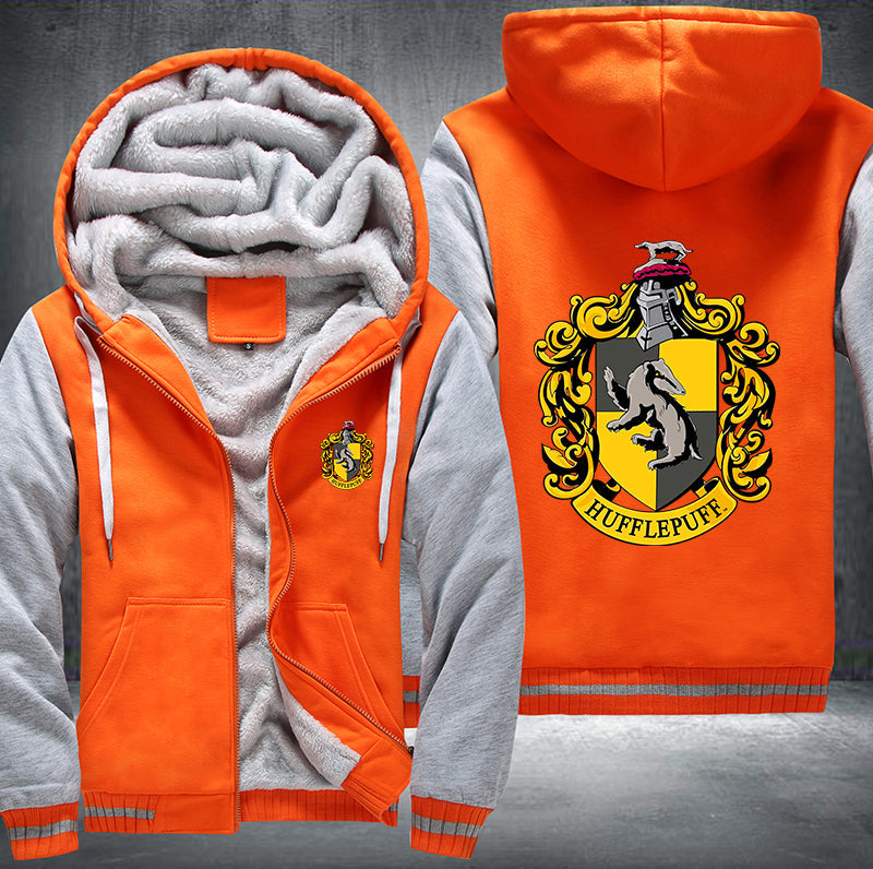 HARRY POTTER Hufflepuff Fleece Hoodies Jacket