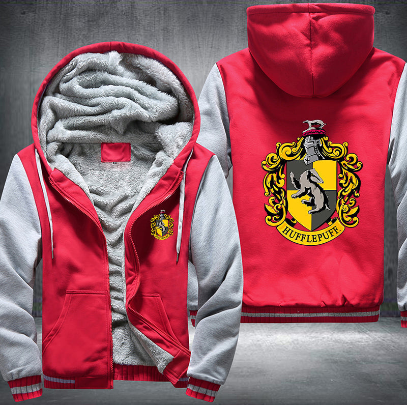 HARRY POTTER Hufflepuff Fleece Hoodies Jacket