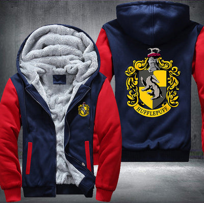 HARRY POTTER Hufflepuff Fleece Hoodies Jacket