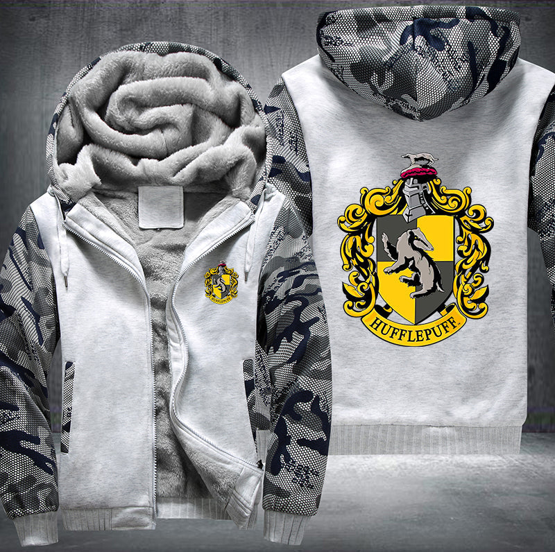 HARRY POTTER Hufflepuff Fleece Hoodies Jacket
