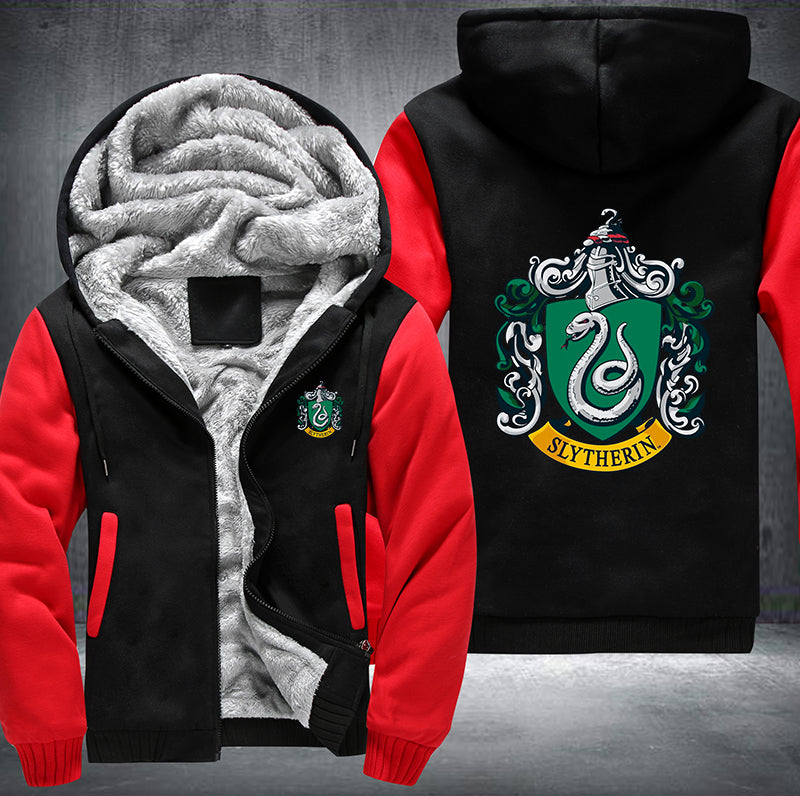 HARRY POTTER Slytherin Fleece Hoodies Jacket
