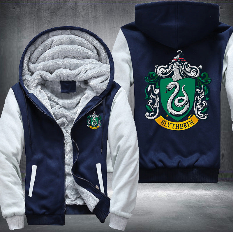 HARRY POTTER Slytherin Fleece Hoodies Jacket