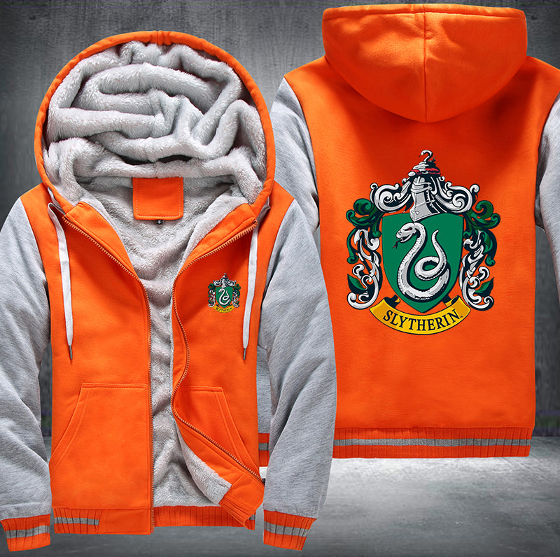 HARRY POTTER Slytherin Fleece Hoodies Jacket