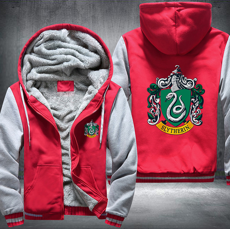 HARRY POTTER Slytherin Fleece Hoodies Jacket