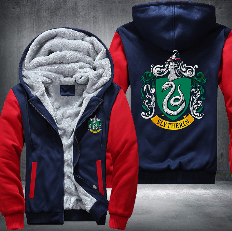 HARRY POTTER Slytherin Fleece Hoodies Jacket