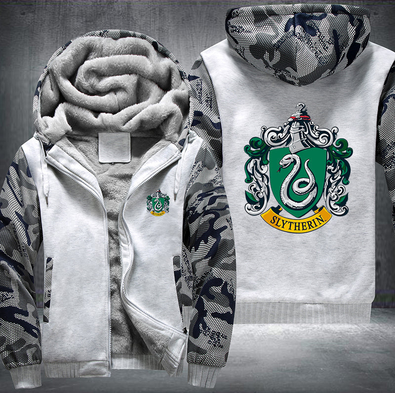 HARRY POTTER Slytherin Fleece Hoodies Jacket