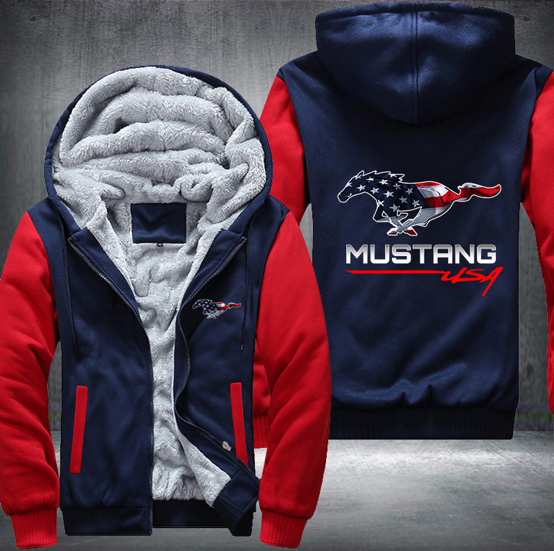 Mustang USA Fleece Hoodies Jacket