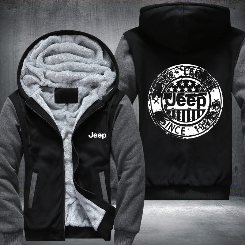 The Legend Since 1941 Jeep Fleece Hoodies Jacket