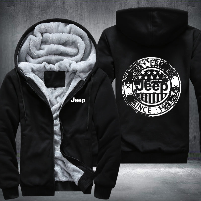 The Legend Since 1941 Jeep Fleece Hoodies Jacket