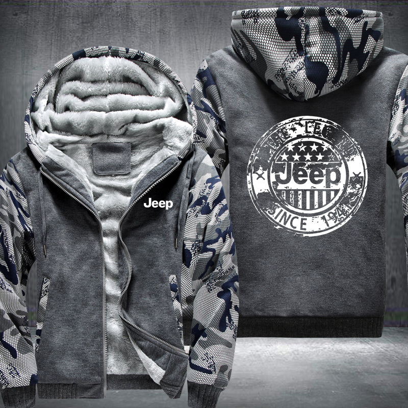 The Legend Since 1941 Jeep Fleece Hoodies Jacket