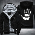 Hand Jeep Fleece Hoodies Jacket