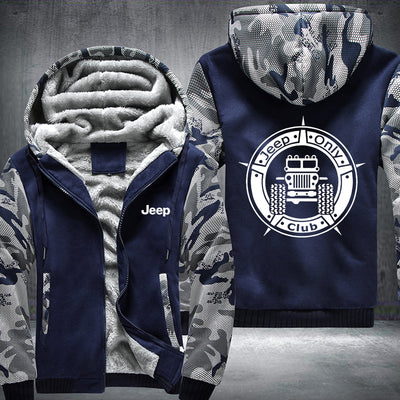 Jeep only club Fleece Hoodies Jacket