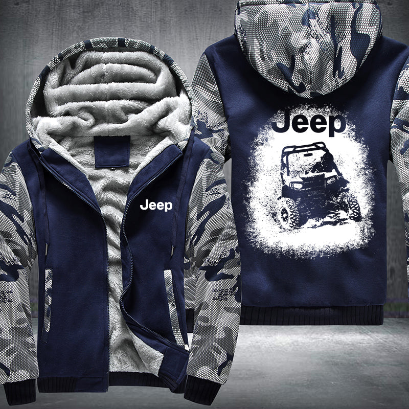 JEEP Front Fleece Hoodies Jacket