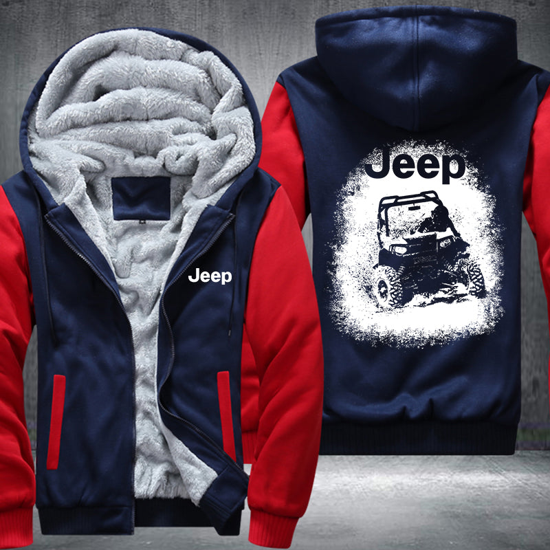 JEEP Front Fleece Hoodies Jacket