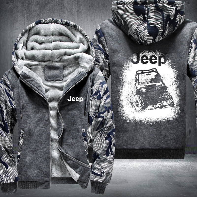 JEEP Front Fleece Hoodies Jacket