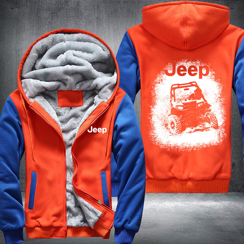 JEEP Front Fleece Hoodies Jacket