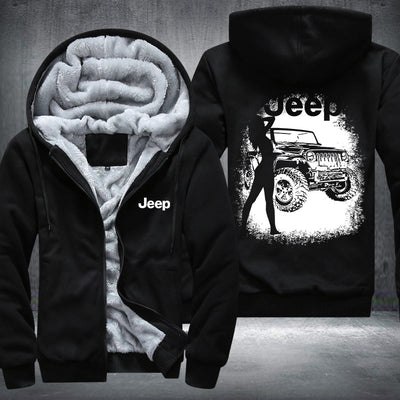 Sexy Lady JEEP Fleece Hoodies Jacket