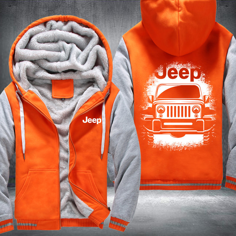 Cool JEEP Fleece Hoodies Jacket