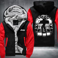 Front Sexy JEEP Fleece Hoodies Jacket