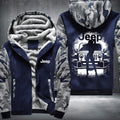 Front Sexy JEEP Fleece Hoodies Jacket