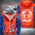 Front Sexy JEEP Fleece Hoodies Jacket