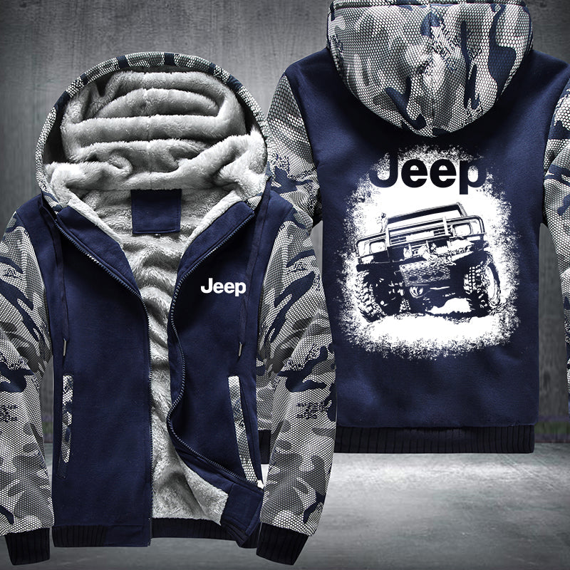 Adventure JEEP Fleece Hoodies Jacket