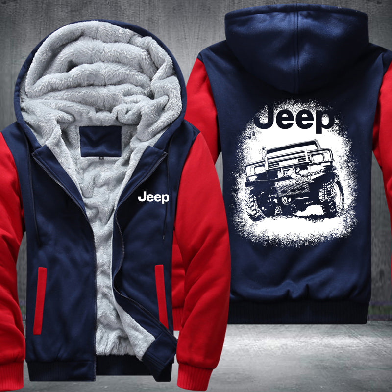 Adventure JEEP Fleece Hoodies Jacket