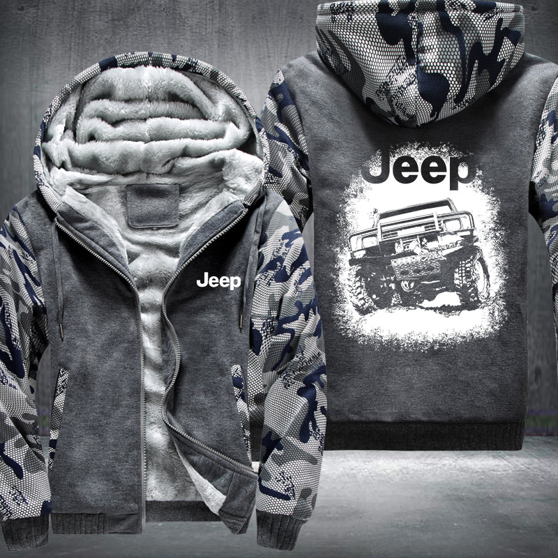 Adventure JEEP Fleece Hoodies Jacket