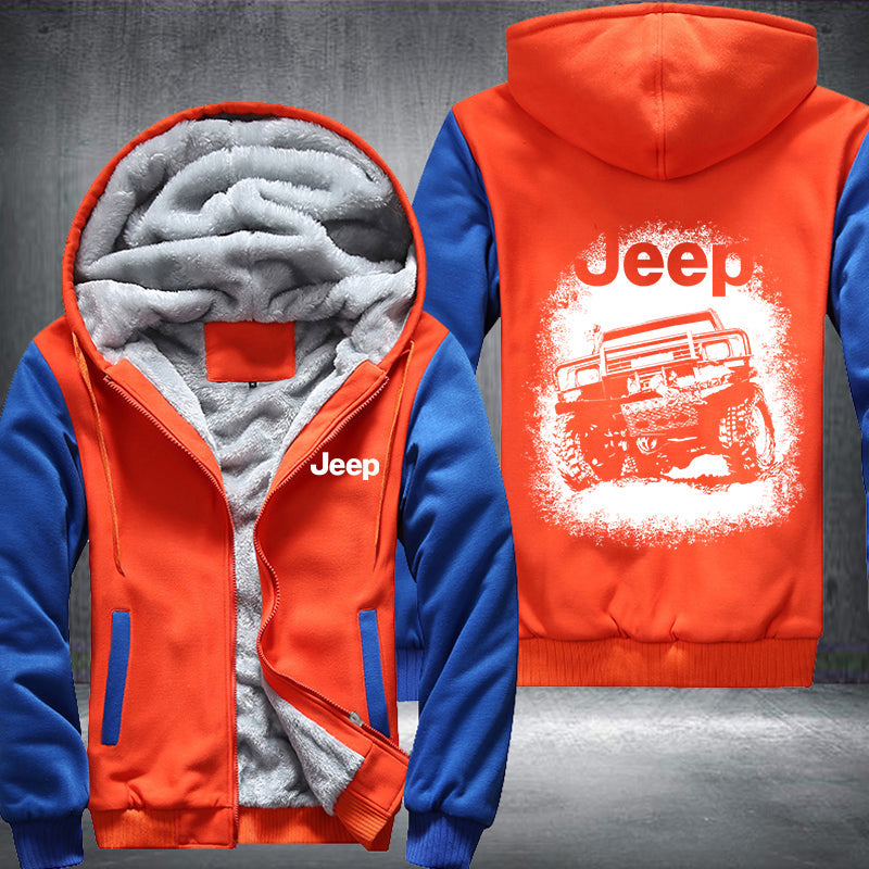 Adventure JEEP Fleece Hoodies Jacket
