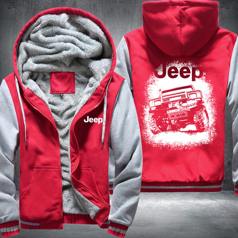 Adventure JEEP Fleece Hoodies Jacket