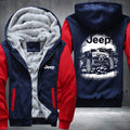 Front Wheel JEEP Fleece Hoodies Jacket