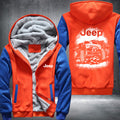 Front Wheel JEEP Fleece Hoodies Jacket