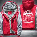 Front Wheel JEEP Fleece Hoodies Jacket