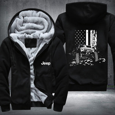 US JEEP Fleece Hoodies Jacket