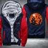 Halloween scary house Fleece Hoodies Jacket