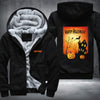 Halloween Pumpkin House Fleece Hoodies Jacket