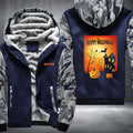 Halloween Pumpkin House Fleece Hoodies Jacket