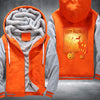Halloween Pumpkin House Fleece Hoodies Jacket