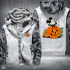 Halloween Mickey Pumpkin Fleece Hoodies Jacket