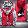 Happy Halloween Party Fleece Hoodies Jacket
