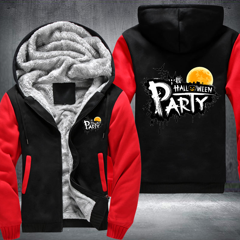 Halloween Party Fleece Hoodies Jacket