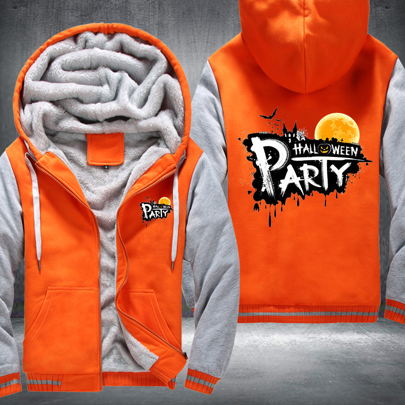 Halloween Party Fleece Hoodies Jacket