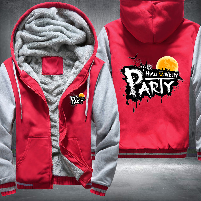 Halloween Party Fleece Hoodies Jacket