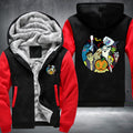 Halloween Scary Ghost Fleece Hoodies Jacket