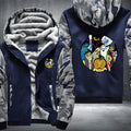 Halloween Scary Ghost Fleece Hoodies Jacket