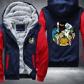 Halloween Scary Ghost Fleece Hoodies Jacket