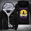 Halloween Namaste Witches Fleece Hoodies Jacket