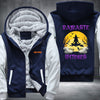 Halloween Namaste Witches Fleece Hoodies Jacket