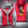 Halloween Ghost and Pumpkin Fleece Hoodies Jacket