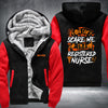 You Can't Scare Me I'm A Registered Nurse Fleece Hoodies Jacket